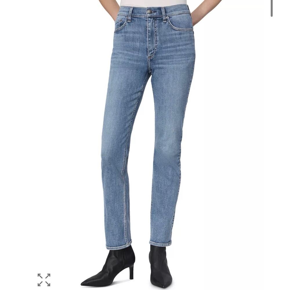 Rag & Bone Flexi Wren High Rise Slim Leg Jeans Mack Wash Sz 31 Stretch Denim